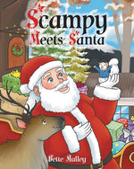 Book cover for Scampy Meets Santa