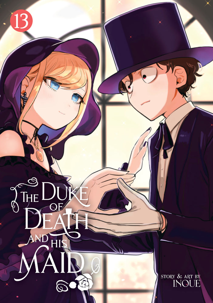 Book cover for The Duke of Death and His Maid Vol. 13