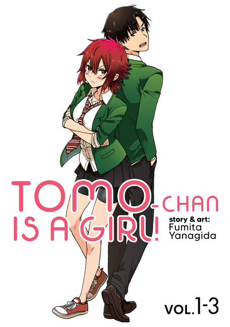 Book cover for Tomo-Chan Is a Girl! Volumes 1-3 (Omnibus Edition)