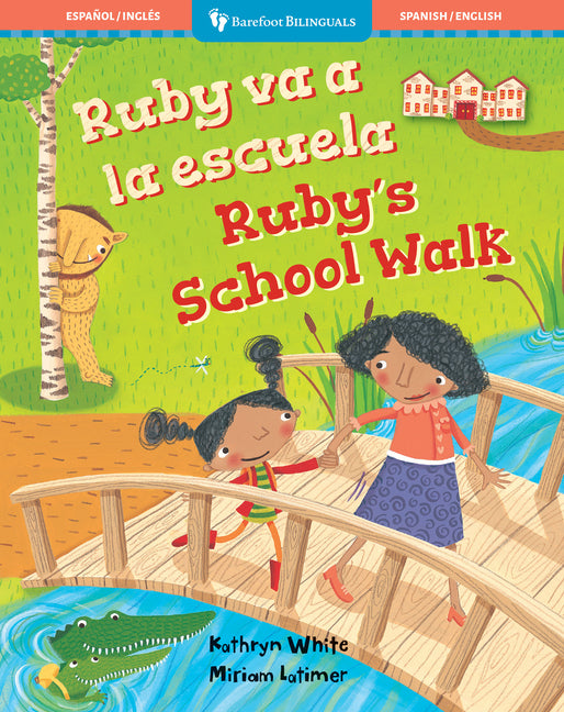 Book cover for Ruby's School Walk (Bilingual Spanish & English)
