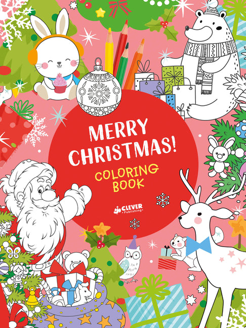 Book cover for Merry Christmas! Coloring Book