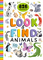 Book cover for Look and Find Animals: 826 Animals