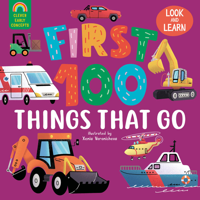 Book cover for First 100 Things That Go