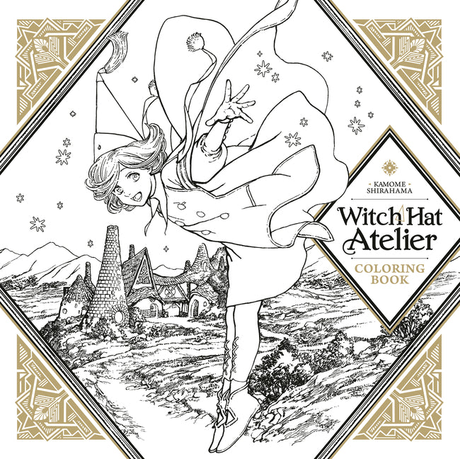 Book cover for Witch Hat Atelier Coloring Book