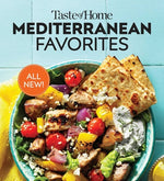 Book cover for Taste of Home Mediterranean Favorites: Savor the Good Life with Hundreds of Popular Dishes