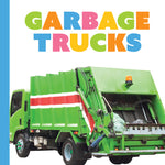 Book cover for Garbage Trucks