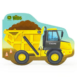 Book cover for John Deere Kids How Dump Trucks Work
