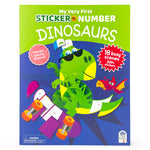 Book cover for Dinosaurs: My Very First Sticker by Number
