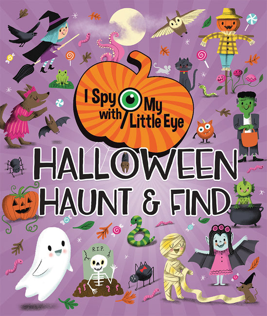 Book cover for Halloween Haunt & Find (I Spy with My Little Eye)