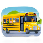 Book cover for How a School Bus Works