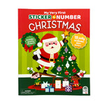 Book cover for My Very First Sticker by Number Christmas