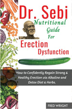 Book cover for Dr. Sebi Nutritional Guide for Erectile Dysfunction