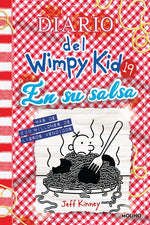 Book cover for Diario del Wimpy Kid 19. En Su Salsa / Diary of a Wimpy Kid #19. Hot Mess