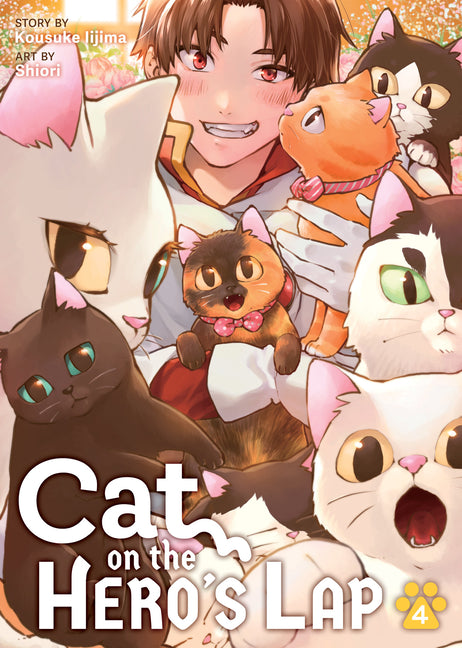 Book cover for Cat on the Hero's Lap Vol. 4