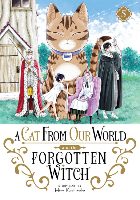 Book cover for Cat from Our World and the Forgotten Witch Vol. 5