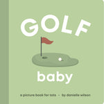 Book cover for Golf Baby: Board Book for Early Learners