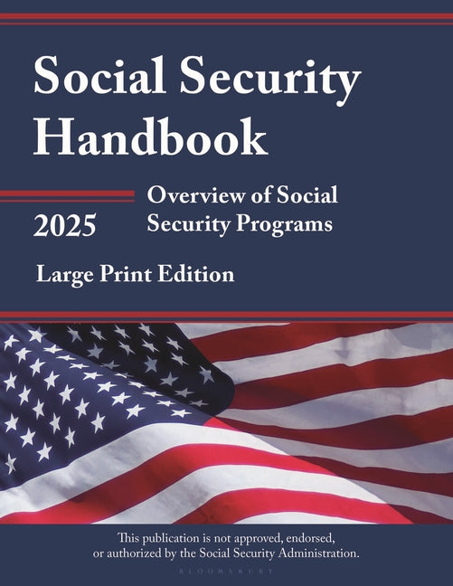Book cover for Social Security Handbook 2025: Overview of Social Security Programs