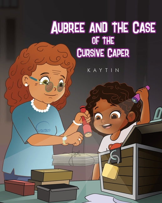 Book cover for Aubree AND THE CASE OF THE Cursive Caper