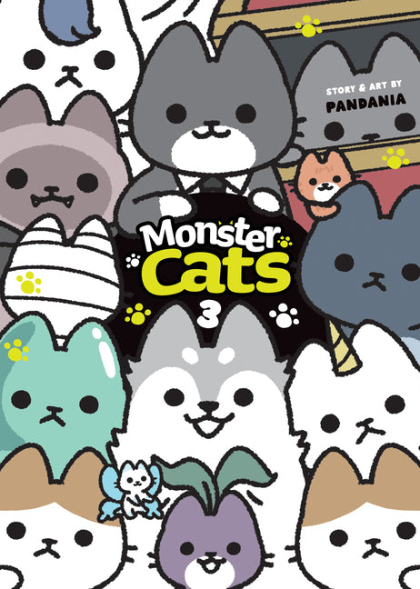 Book cover for Monster Cats Vol. 3