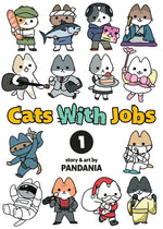 Book cover for Cats with Jobs Vol. 1