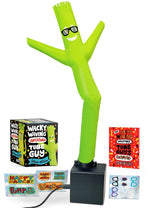 Book cover for Wacky Waving Inflatable Tube Guy Deluxe Edition: Includes USB Cable and Vinyl Stickers