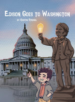 Book cover for Edison Goes to Washington