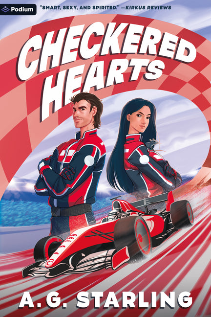 Book cover for Checkered Hearts: An F1 Love Story