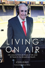 Book cover for Living on Air: Life Lessons from 60 Years of Life and 30 Years in the Broadcast Booth