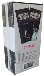 Book cover for Pocket Declaration & Constitution - 250th Anniversary Edition (25-Pack)