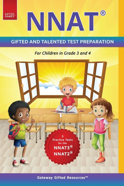 Book cover for NNAT Test Prep Grade 3 and Grade 4 Level D
