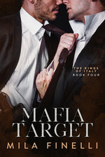 Book cover for Mafia Target: A Dark Mafia M/M Romance