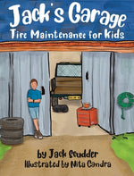 Book cover for Jack's Garage: Tire Maintenance for Kids