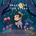 Book cover for Reach for the Stars: Introduce basic financial concepts while empowering kids to think BIG!