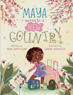 Book cover for Maya Moves to a New Country