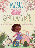 Book cover for Maya Moves to a New Country