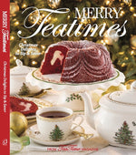 Book cover for Merry Teatimes: Christmas Delights to Sip and Savor