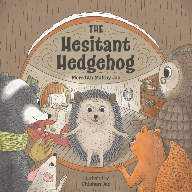 Book cover for Hesitant Hedgehog
