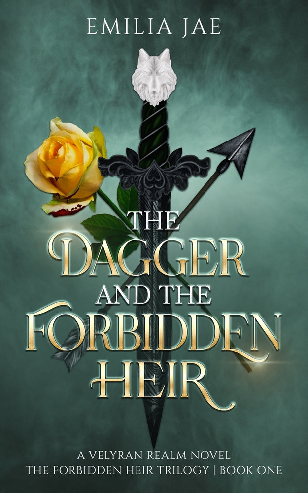 Book cover for The Dagger And The Forbidden Heir