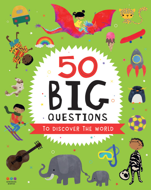 Book cover for 50 Big Questions to Discover the World