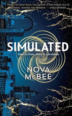 Book cover for Simulated: A YA Action Adventure Series