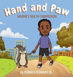 Book cover for Hand and Paw: Maxine's Tale of Compassion