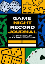 Book cover for Game Night Record Journal