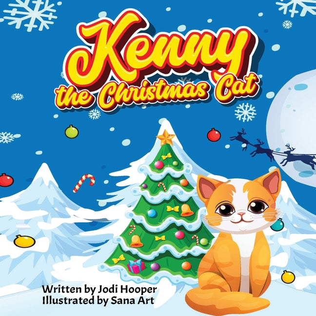 Book cover for Kenny the Christmas Cat