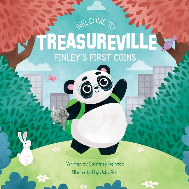 Book cover for Welcome to Treasureville: Finley's First Coins