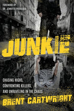 Book cover for Undercover Junkie: Chasing Highs, Confronting Killers, and Unraveling in the Chaos