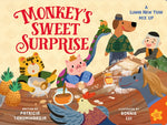 Book cover for Monkey's Sweet Surprise: A Lunar New Year Mix-Up