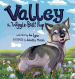 Book cover for Valley the Wiggle-Butt Pup