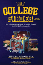 Book cover for College Finder: Your comprehensive guide to finding colleges that fit YOUR unique path