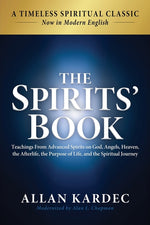 Book cover for Spirits' Book: Modern English Edition: Teachings From Spirits on God, Angels, Heaven, the Afterlife, the Purpose of Life, and the Spiritual Journey
