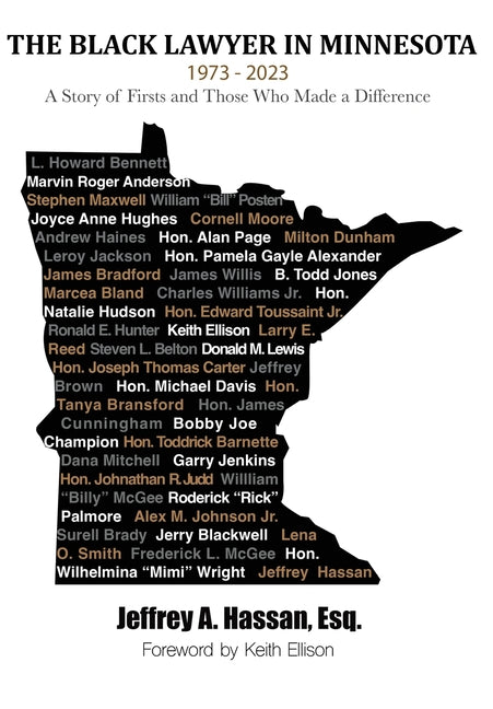Book cover for Black Lawyer in Minnesota - 1973 to 2023: A Story of Firsts
